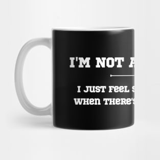 I'm Not Antisocial Mug